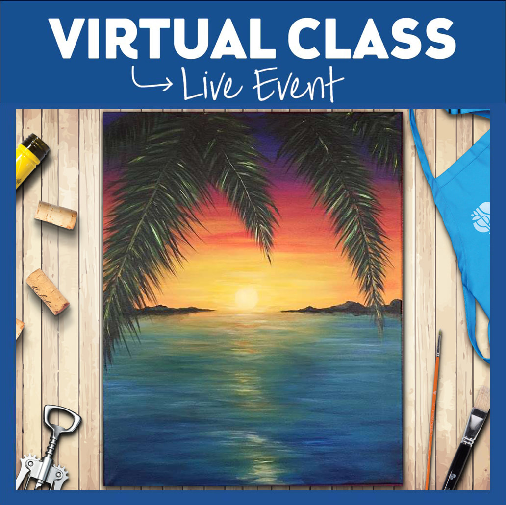 LIVE Interactive Virtual Class ($15 Use Your Own Supplies Option)